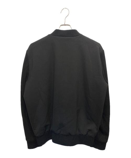 DSQUARED2（ディースクエアード）DSQUARED2 (ディースクエアード) 23AW ストレッチウールボンバージャケット ブラック サイズ:46の古着・服飾アイテム
