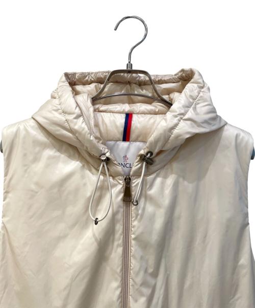 MONCLER（モンクレール）MONCLER (モンクレール) Lansette/ダウンベスト ベージュ サイズ:1の古着・服飾アイテム