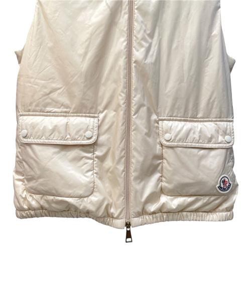 MONCLER（モンクレール）MONCLER (モンクレール) Lansette/ダウンベスト ベージュ サイズ:1の古着・服飾アイテム