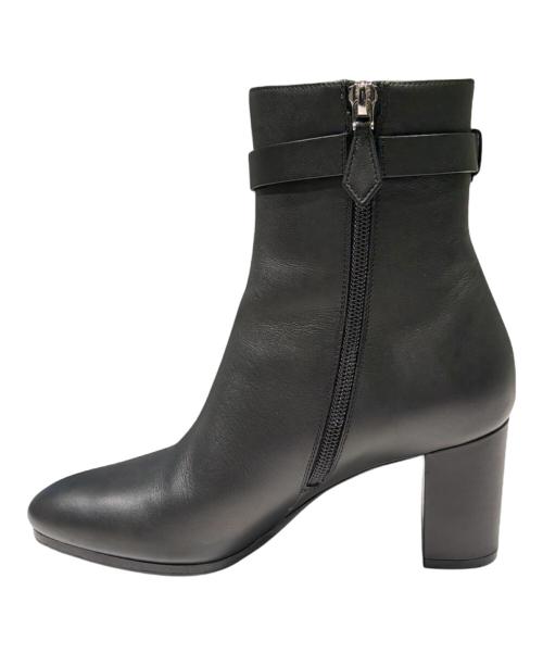 HERMES（エルメス）HERMES (エルメス) サンジェルマンショートブーツ ブラック サイズ:35の古着・服飾アイテム