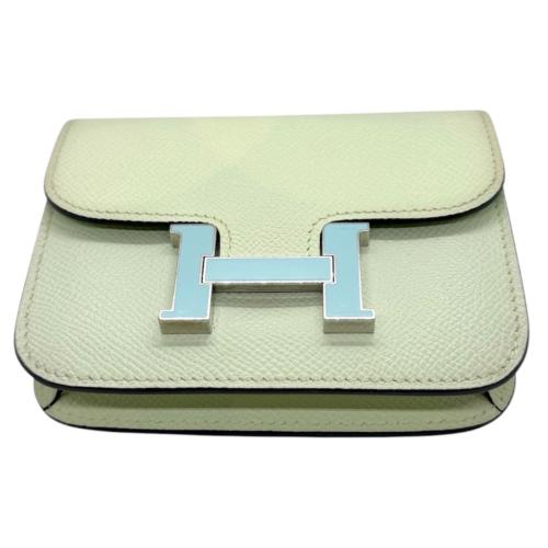 HERMES（エルメス）HERMES (エルメス) コンスタンススリム/コンパクトウォレット/ヴェールフィズ/エナメル金具/B刻印：2023 ヴェールフィズの古着・服飾アイテム