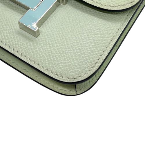 HERMES（エルメス）HERMES (エルメス) コンスタンススリム/コンパクトウォレット/ヴェールフィズ/エナメル金具/B刻印：2023 ヴェールフィズの古着・服飾アイテム