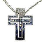 DAMIANIダミアーニ）の古着「ベル エポック アイスバーグネックレス ミディアム K18WG/20087029」