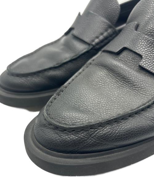 HERMES（エルメス）HERMES (エルメス) バウンシング ローファー ブラック サイズ:41 1/2の古着・服飾アイテム