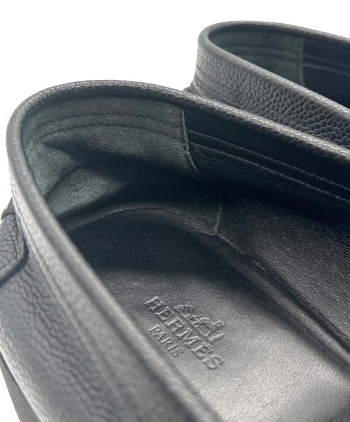 HERMES（エルメス）HERMES (エルメス) バウンシング ローファー ブラック サイズ:41 1/2の古着・服飾アイテム