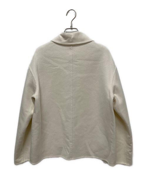 HERMES（エルメス）HERMES (エルメス) メドールショートコート ホワイト サイズ:36（JPサイズ：７） 未使用品の古着・服飾アイテム