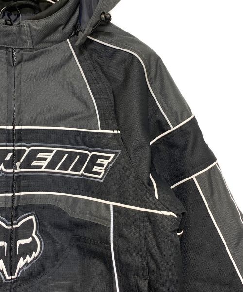 SUPREME（シュプリーム）SUPREME (シュプリーム) FOX (フォックス) Racing Jacket ブラック サイズ:S 未使用品の古着・服飾アイテム