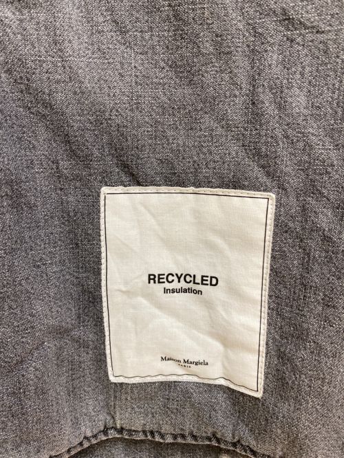 Maison Margiela（メゾンマルジェラ）Maison Margiela (メゾンマルジェラ) 中綿入りリサイクルデニムシャツ グレー サイズ:39の古着・服飾アイテム