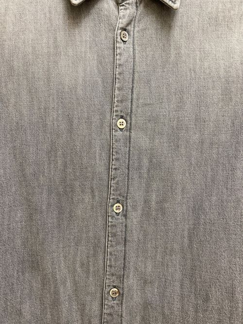Maison Margiela（メゾンマルジェラ）Maison Margiela (メゾンマルジェラ) 中綿入りリサイクルデニムシャツ グレー サイズ:39の古着・服飾アイテム