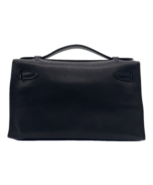 HERMES（エルメス）HERMES (エルメス) ポシェットケリー ブラックの古着・服飾アイテム