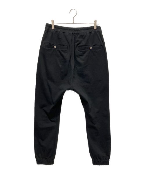 RICK OWENS（リックオウエンス）RICK OWENS (リック オウエンス) SIDE-STRIPE SWEATPANTS ブラック サイズ:46の古着・服飾アイテム