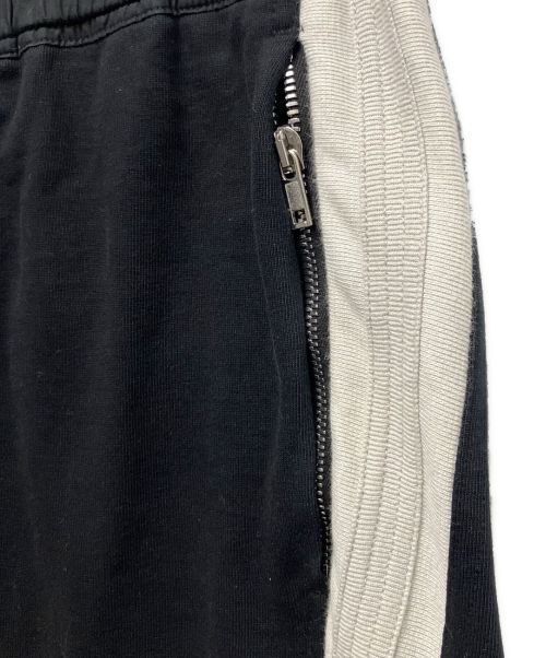 RICK OWENS（リックオウエンス）RICK OWENS (リック オウエンス) SIDE-STRIPE SWEATPANTS ブラック サイズ:46の古着・服飾アイテム