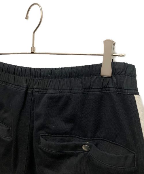 RICK OWENS（リックオウエンス）RICK OWENS (リック オウエンス) SIDE-STRIPE SWEATPANTS ブラック サイズ:46の古着・服飾アイテム