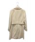 PRADA (プラダ) ベルト付きウールコート アイボリー サイズ:40S(JPサイズ：９号)：74800円