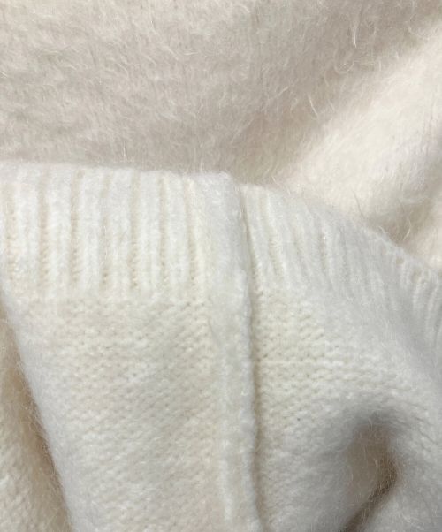 Saint Laurent Paris（サンローランパリ）Saint Laurent Paris (サンローランパリ) モヘアタートルネックニット アイボリー サイズ:XSの古着・服飾アイテム