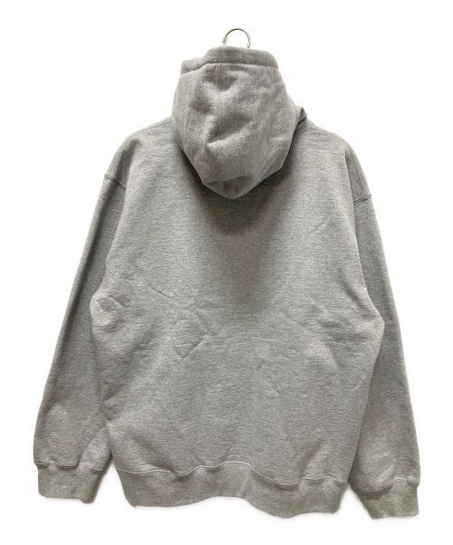 SUPREME（シュプリーム）SUPREME (シュプリーム) BURBERRY (バーバリー) Box Logo Hooded Sweatshirt ライトグレー サイズ:XLの古着・服飾アイテム