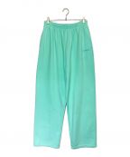 BALENCIAGAバレンシアガ）の古着「テキストロゴスウェットパンツ」｜スカイブルー