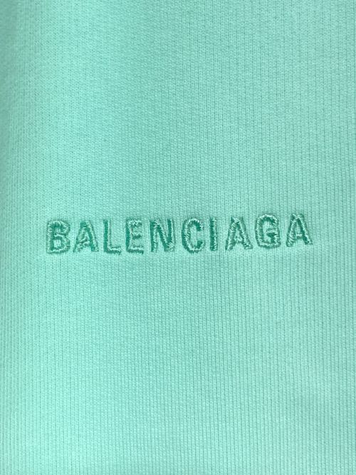 BALENCIAGA（バレンシアガ）BALENCIAGA (バレンシアガ) テキストロゴスウェットパンツ スカイブルー サイズ:Mの古着・服飾アイテム
