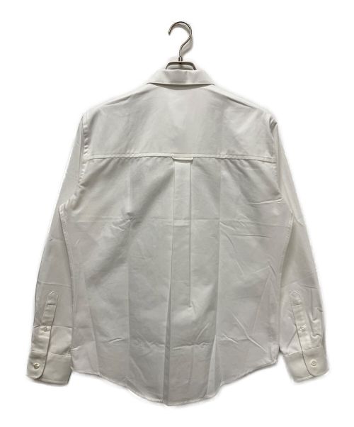 AMI Alexandre Mattiussi（アミアレクサンドルマテュッシ）AMI Alexandre Mattiussi (アミ アレクサンドル マテュッシ) AMI DE COEUR ボタンダウン シャツ ホワイト サイズ:40 未使用品の古着・服飾アイテム