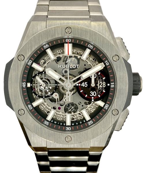 HUBLOT（ウブロ）HUBLOT (ウブロ) ビッグ・バン インテグレーテッド グレー サイズ:40の古着・服飾アイテム