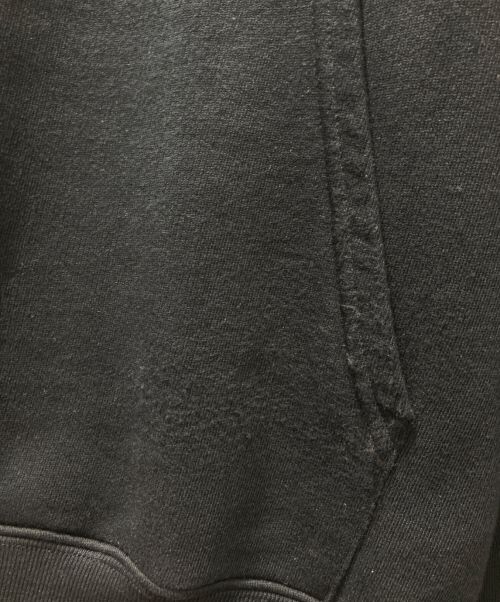 BALENCIAGA（バレンシアガ）BALENCIAGA (バレンシアガ) レインボーBBロゴプルオーバーパーカー ブラック サイズ:XSの古着・服飾アイテム