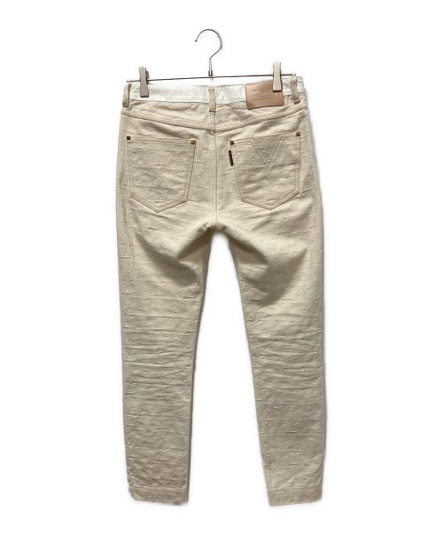 LOUIS VUITTON（ルイ ヴィトン）LOUIS VUITTON (ルイ ヴィトン) モノグラムデニムパンツ ホワイト サイズ:36の古着・服飾アイテム