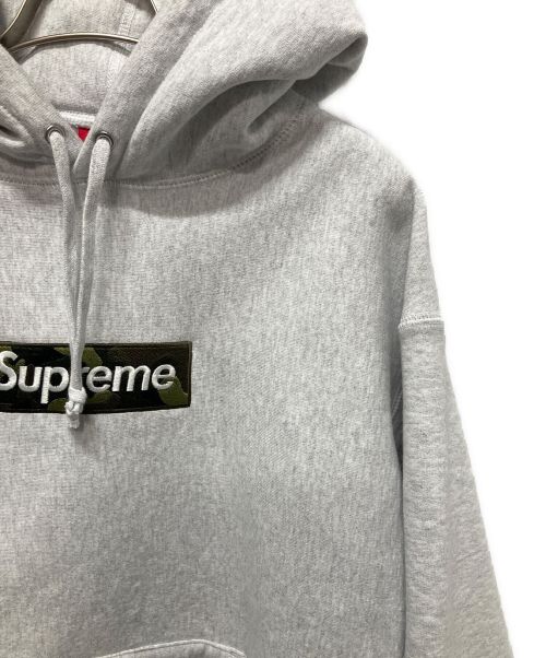 SUPREME（シュプリーム）SUPREME (シュプリーム) Box Logo Hooded Sweatshirt ライトグレー サイズ:Sの古着・服飾アイテム