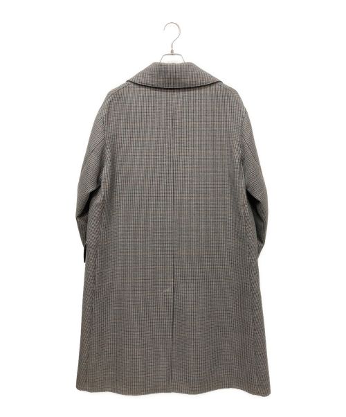 AURALEE（オーラリー）AURALEE (オーラリー) DOUBLE FACE CHECK LONG COAT サイズ:4の古着・服飾アイテム