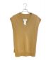Maison Margiela（メゾンマルジェラ）の古着「22SS サイドオープンVネックニットベスト」｜カーキ