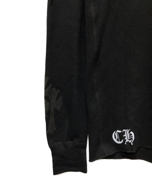 CHROME HEARTS（クロムハーツ）CHROME HEARTS (クロムハーツ) サーマルカットソー ブラック サイズ:Sの古着・服飾アイテム