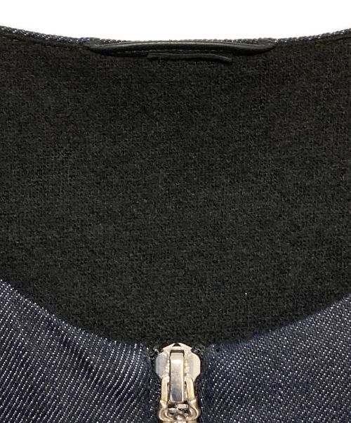 CHROME HEARTS（クロムハーツ）CHROME HEARTS (クロムハーツ) デニムジャケット ネイビー サイズ:Mの古着・服飾アイテム