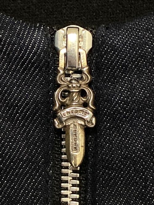 CHROME HEARTS（クロムハーツ）CHROME HEARTS (クロムハーツ) デニムジャケット ネイビー サイズ:Mの古着・服飾アイテム