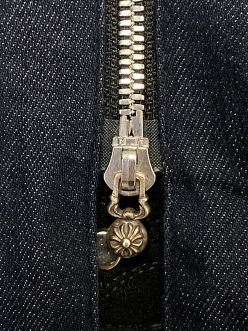 CHROME HEARTS（クロムハーツ）CHROME HEARTS (クロムハーツ) デニムジャケット ネイビー サイズ:Mの古着・服飾アイテム