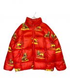 SUPREMEシュプリーム）の古着「Featherweight Down Puffer Jacket」｜レッド