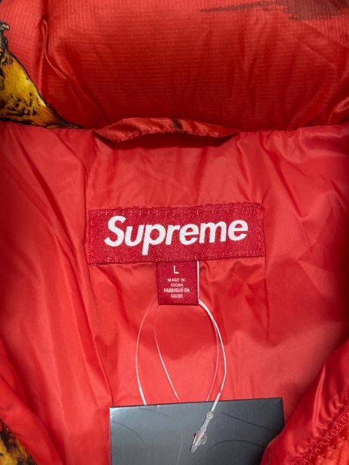 SUPREME（シュプリーム）SUPREME (シュプリーム) Featherweight Down Puffer Jacket レッド サイズ:Lの古着・服飾アイテム
