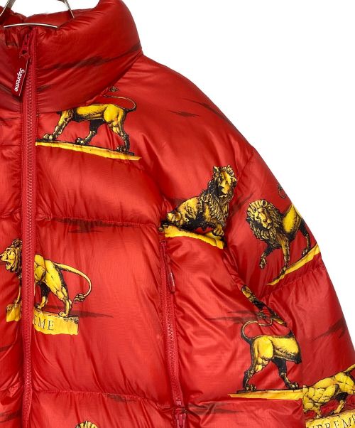 SUPREME（シュプリーム）SUPREME (シュプリーム) Featherweight Down Puffer Jacket レッド サイズ:Lの古着・服飾アイテム