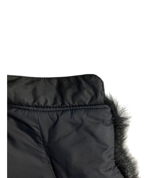 SUPREME（シュプリーム）SUPREME (シュプリーム) THE NORTH FACE (ザ ノース フェイス) Faux Fur Nuptse Jacket ブラック サイズ:Lの古着・服飾アイテム