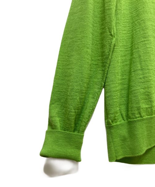 COMME des GARCONS（コムデギャルソン）COMME des GARCONS (コムデギャルソン) THE BEATLES CDG V-Neck Sweater グリーン サイズ:Lの古着・服飾アイテム