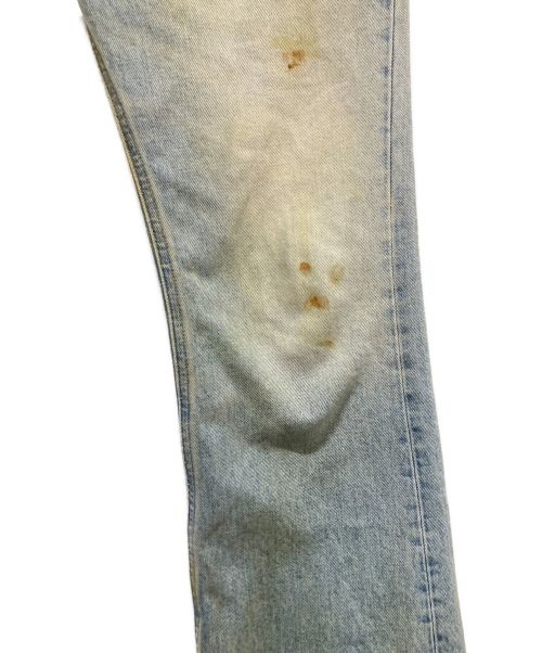 Maison Margiela（メゾンマルジェラ）Maison Margiela (メゾンマルジェラ) Dirty Wash Denimパンツ スカイブルー サイズ:28の古着・服飾アイテム