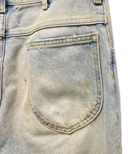 Maison Margiela（メゾンマルジェラ）Maison Margiela (メゾンマルジェラ) Dirty Wash Denimパンツ スカイブルー サイズ:28の古着・服飾アイテム
