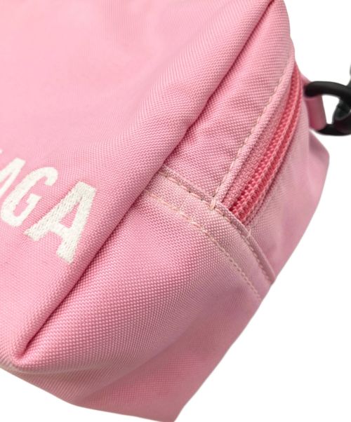 BALENCIAGA（バレンシアガ）BALENCIAGA (バレンシアガ) ショルダーバッグ ピンクの古着・服飾アイテム