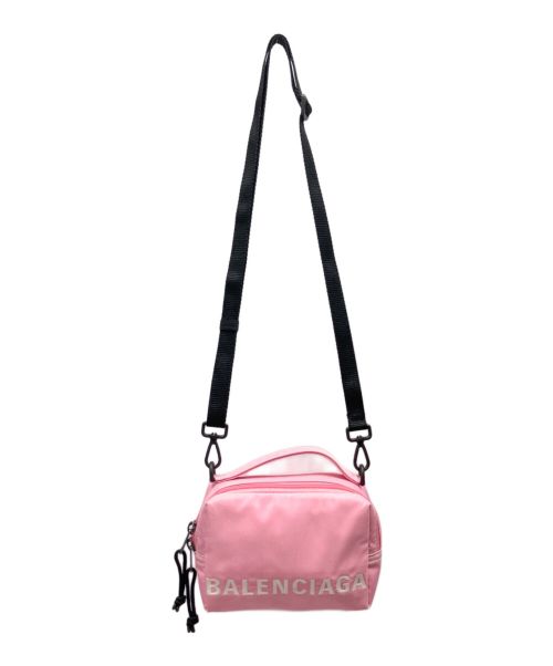 BALENCIAGA（バレンシアガ）BALENCIAGA (バレンシアガ) ショルダーバッグ ピンクの古着・服飾アイテム