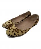 Chloeクロエ）の古着「ハラコパンプス」｜カーキ