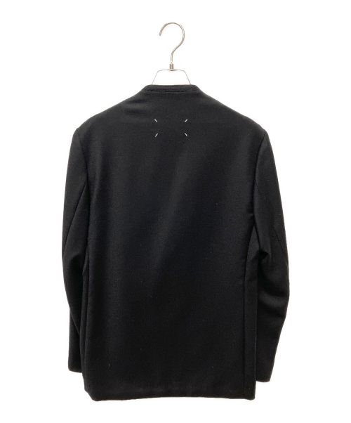 Maison Margiela（メゾンマルジェラ）Maison Margiela (メゾンマルジェラ) ノーカラージャケット ブラック サイズ:44の古着・服飾アイテム