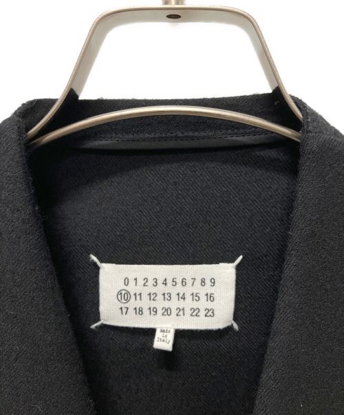 Maison Margiela（メゾンマルジェラ）Maison Margiela (メゾンマルジェラ) ノーカラージャケット ブラック サイズ:44の古着・服飾アイテム