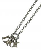 Christian Diorクリスチャン ディオール）の古着「メタルネックレス」｜シルバー