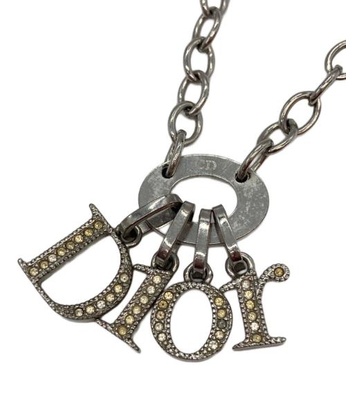 Christian Dior（クリスチャン ディオール）Christian Dior (クリスチャン ディオール) メタルネックレス シルバーの古着・服飾アイテム