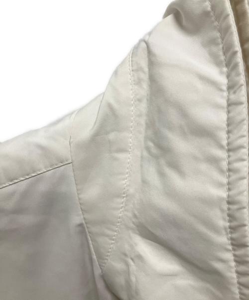 HERMES（エルメス）HERMES (エルメス) パイピングステンカラージャケット ホワイト サイズ:50の古着・服飾アイテム