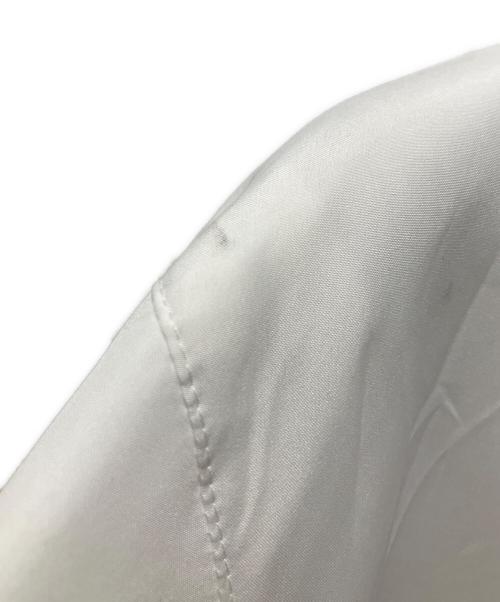 HERMES（エルメス）HERMES (エルメス) パイピングステンカラージャケット ホワイト サイズ:50の古着・服飾アイテム