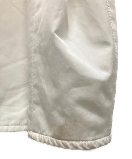 HERMES（エルメス）HERMES (エルメス) パイピングステンカラージャケット ホワイト サイズ:50の古着・服飾アイテム